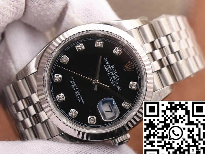 M126234-0027 Diamond-set Factory Rolex EW Dial Datejust 0316